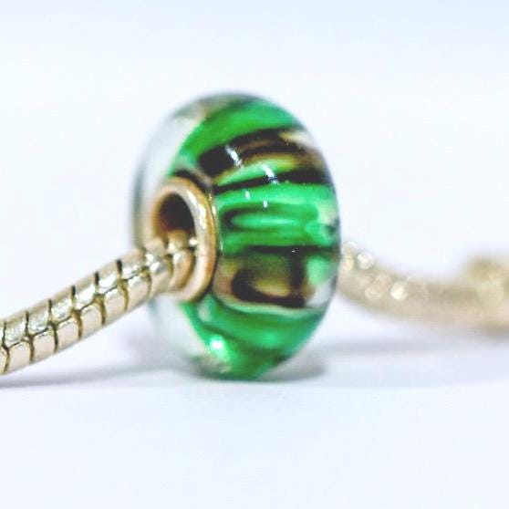 Murano Glass Charm: S925 Sterling Silver, Pandora Compatible - 30% off 3 Charms through 10/6