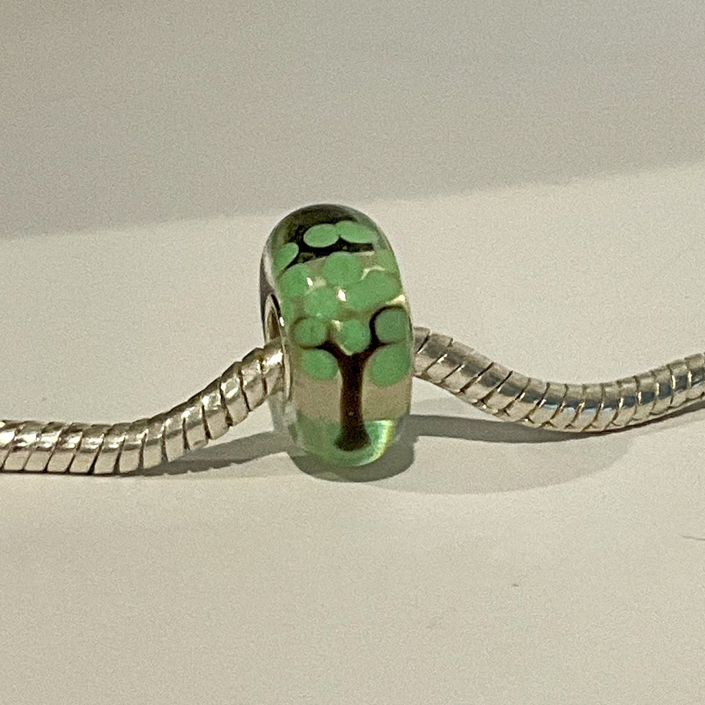 Murano Glass Charm: S925 Sterling Silver, Fits Pandora Bracelets