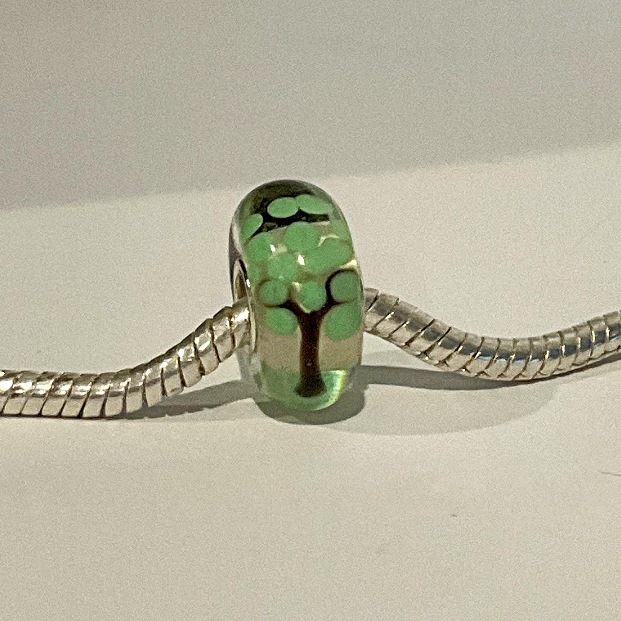 Murano Glass Charm: S925 Sterling Silver, Fits Pandora Bracelets
