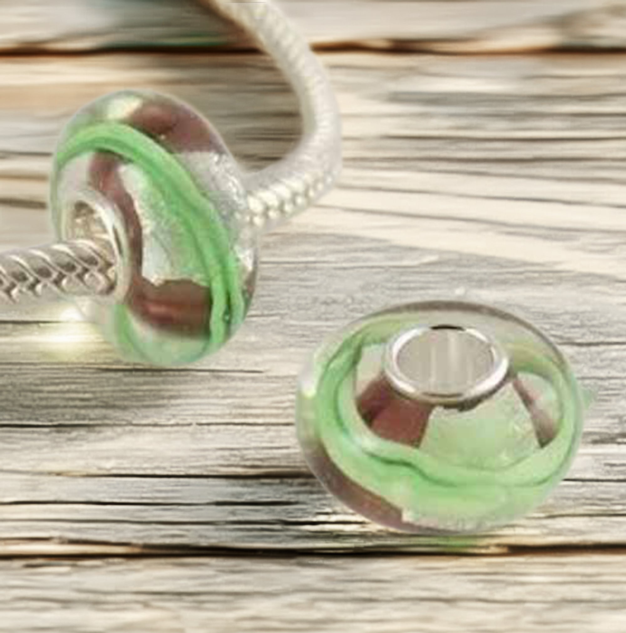 Green Art Deco Charm